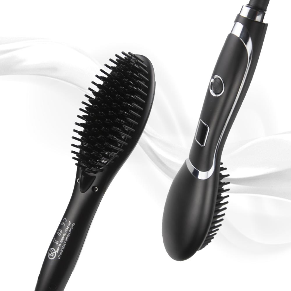 Hair Straightener Comb Hair Electric Brush Comb - Minihomy