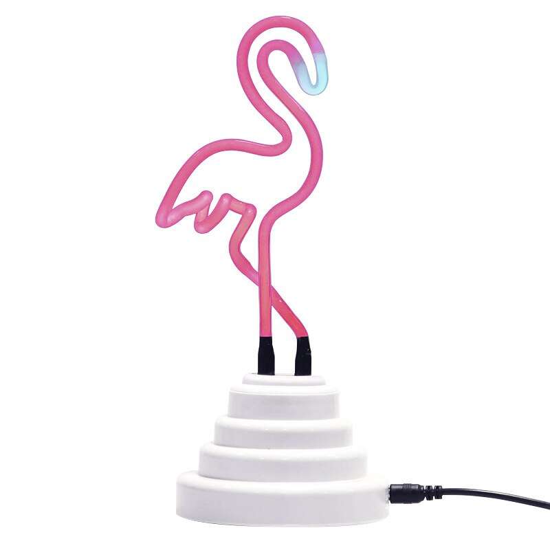 Flamingo Lights Neon Creative Night Lights - Minihomy