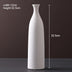 Home Nordic Scandinavian Style Ceramic Vase Decorative Vases - Minihomy