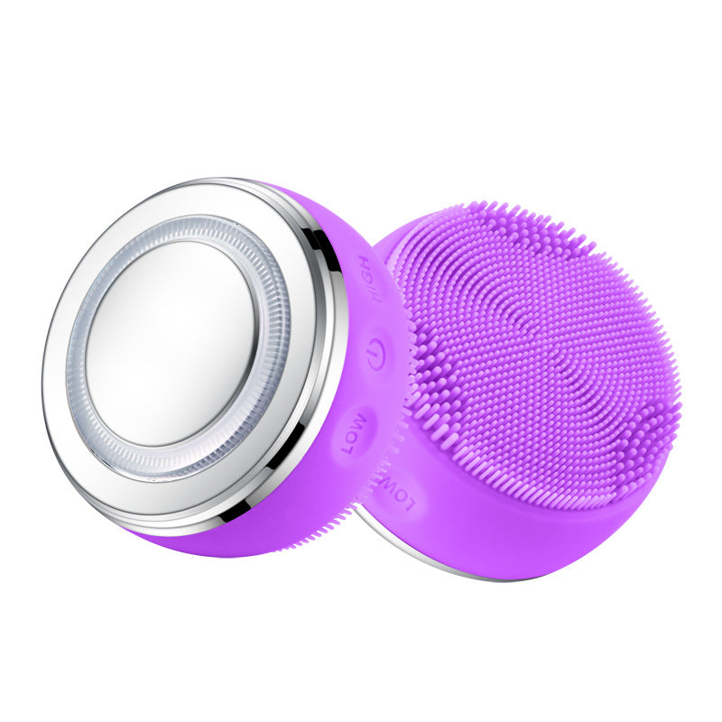 Silicone cleansing instrument