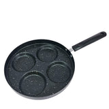 Four-hole Non-stick Small Flat Bottom Fried Egg Dumpling Pot - Minihomy