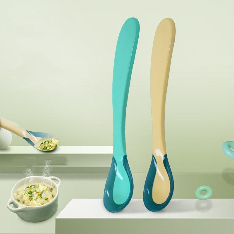 Baby Food Spoon Anti Scalding Baby Food Spoon Stem - Minihomy