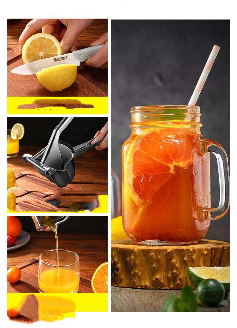 304 Stainless Steel Manual Juicer Orange Juice Squeezer - Minihomy