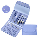 Professional Scissors Nail Clippers Set with Ear Spoon, Dead Skin Pliers, and Nail Cutting Pliers