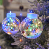 Curtain Lights Decorate Christmas Tree Pendants - Minihomy