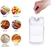 Air-Tight Food Storage Container 7pcs For Cereals Easy Lock Sealed Jar Plastic Transparent Milk Powder Grains Candy Kitchen Organizer - Minihomy