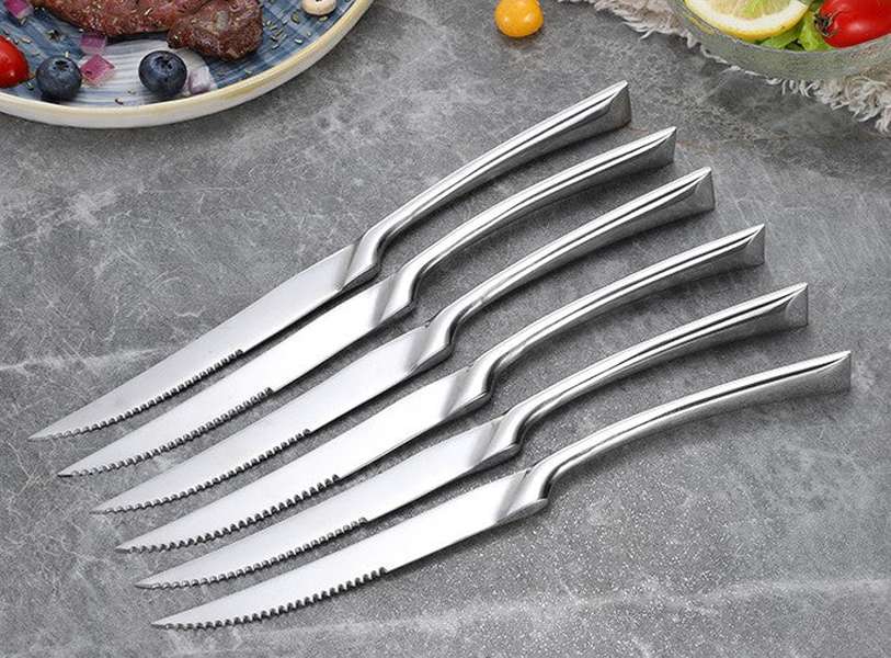 6-piece Stainless Steel 304 Western Knife - Minihomy