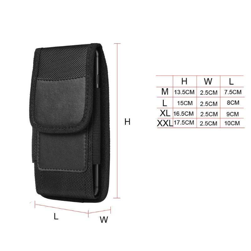 Leather Case Card Inserting Oxford Cloth Nylon Fabric Wearing Belt - Minihomy