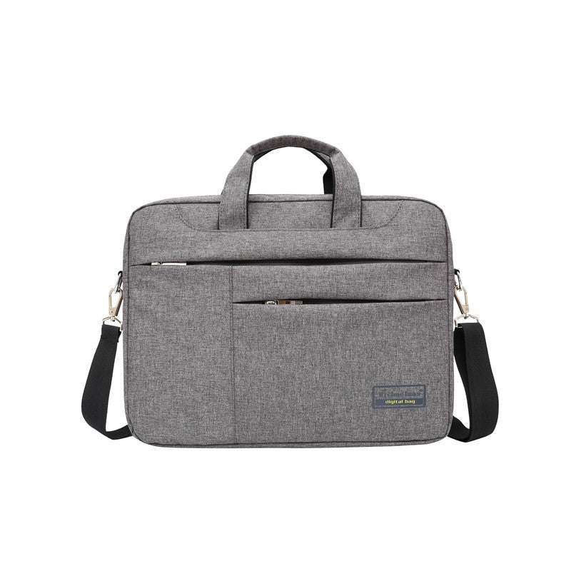 Business men's laptop bag large capacity briefcase  single shoulder bag inner bag - Minihomy