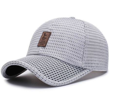 Mesh baseball cap adjustable comfort sunhat - Minihomy