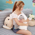 Lop rabbit pillow cartoon plush head rabbit - Minihomy