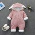 Newborn Snowsuit Boy Warm Romper Down Cotton Jackets - Minihomy