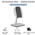 Portable Laptop Table Stand Adjustable Bed Tray Book Stand Reading Holder - Minihomy