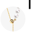 Gold Pearl Necklace Female  Character Natural Freshwater Beads - Minihomy