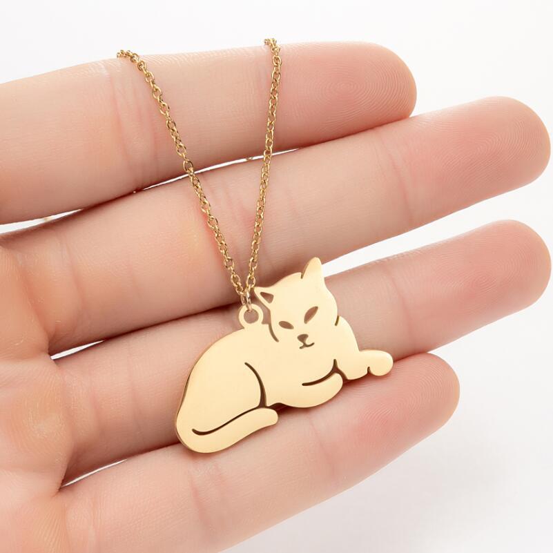 Ins Light Luxury Personality Cute Cartoon Animal Pendant Necklace - Minihomy