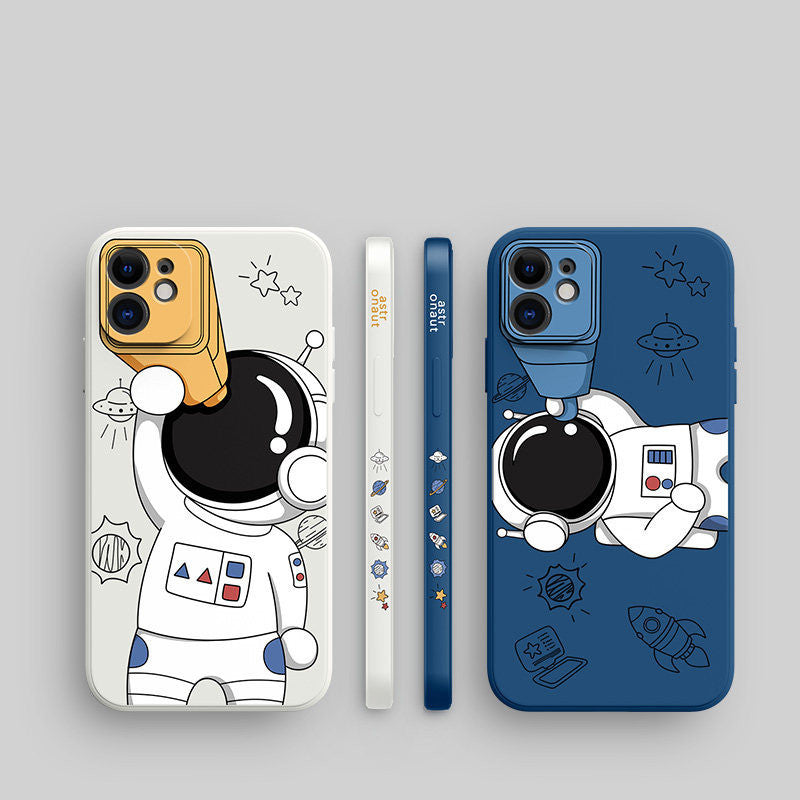 Astronauts Mobile Phone Case Side Pattern Soft Case - Minihomy