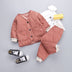 Plus Velvet Thickening Two-piece Baby Suit - Minihomy