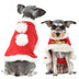 Cute Dog Cat Costume Christmas Cloak Halloween Disguise Cat - Minihomy