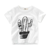 Children's Boys Cotton T-shirt Men's Treasure In Children's Short Sleeves - Minihomy