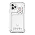 Cartoon Transparent Card Phone Case - Minihomy