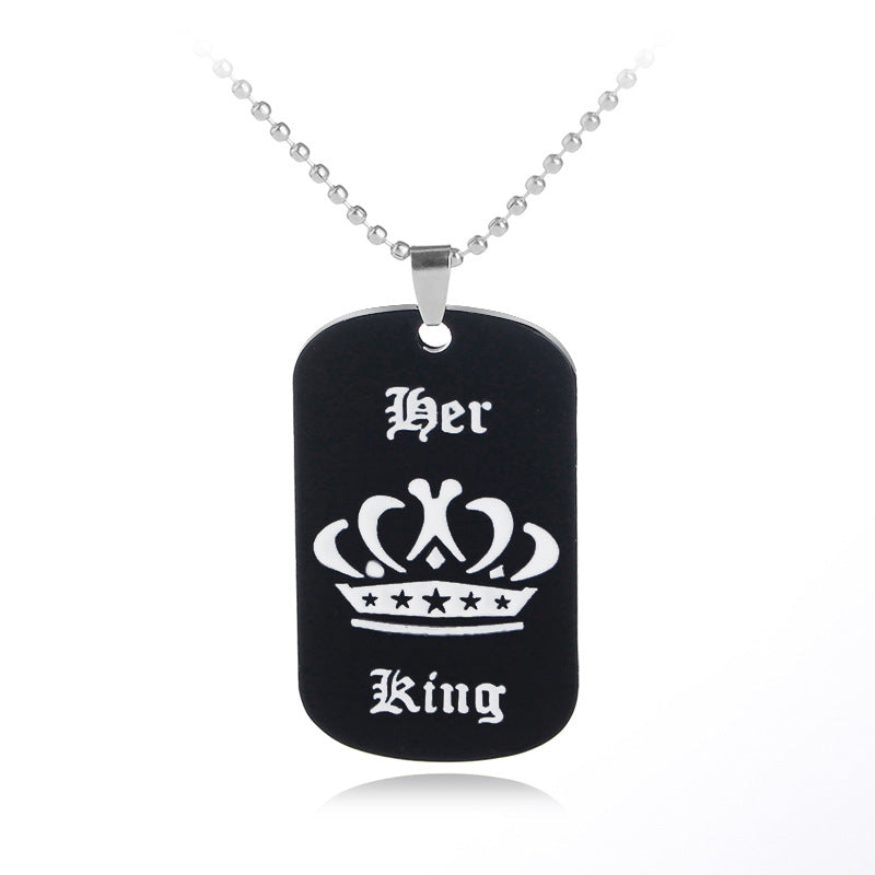 Her King & His Queen Necklace - Minihomy