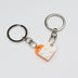 Heart Key Chain Valentines Day Gift Blocks Can Split Key Link Couples - Minihomy