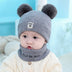 Children Baby Autumn Winter Girls wool Hat For Kids Toddler - Minihomy