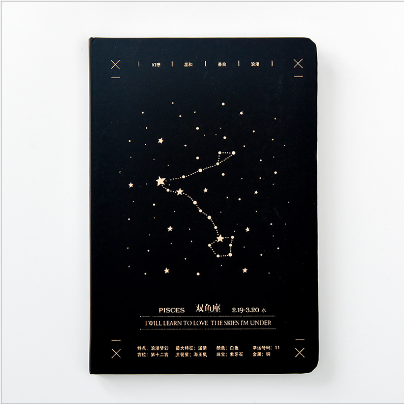 High-quality zodiac sign notebook - Minihomy