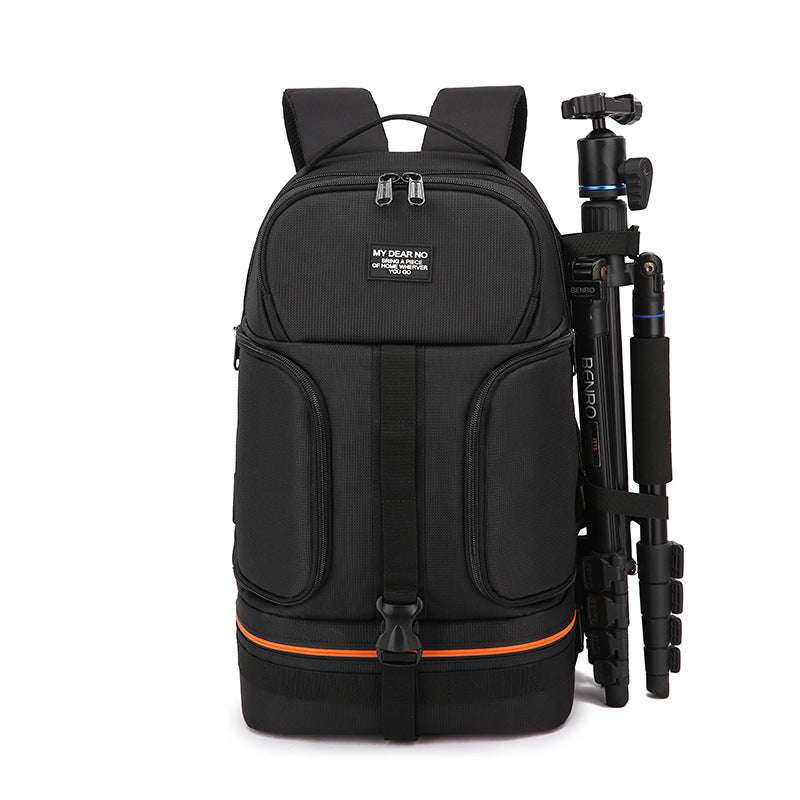 Compatible with Apple, Photo Video Waterproof Shoulders Backpack  Night Refelctor Line Tripod Case Fit 15.6inch Laptop For Camera - Minihomy