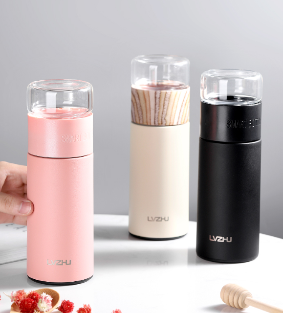 Thermos Water Bottle Tea Separation Mug