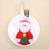 Christmas Decoration Layout Pocket Fork Knife Cutlery Holder - Minihomy