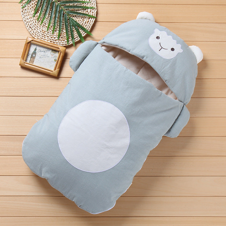 Cartoon baby sleeping bag - Minihomy