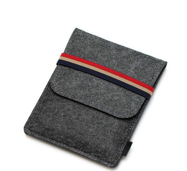 Soft Felt Fiber Protective Case for 6-7 inch Tablet