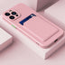 Card Case Integrated Silicone Protective Cover - Minihomy