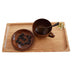 Handle coffee wooden cup whole wood cup - Minihomy