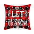 Merry Christmas Cushion Cover Sofa Pillow Cover Home Decor Pillowcase Christmas Decoration - Minihomy