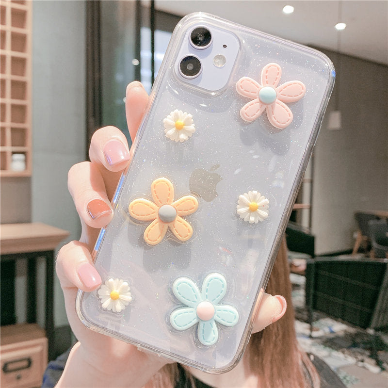 Girl flowers phone case - Minihomy