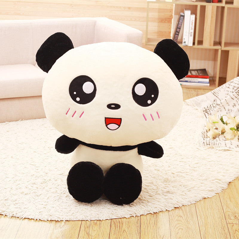 Big Head Panda Plush Toys Stuffed Soft Animal Pillow Cute Bear Gift for Children - Minihomy