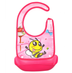 Cartoon baby PVC three-dimensional bib Increase baby bib Waterproof silicone children's dinner pocket - Minihomy