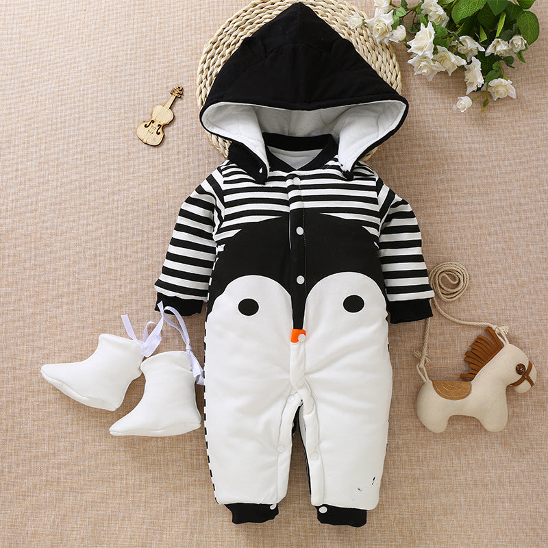 Warm Thick Baby Jumpsuit - Newborn Climb Clothes