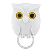 Night Owl Magnetic Wall Key Holder Wall Magnets Keep Keychains Hooks - Minihomy