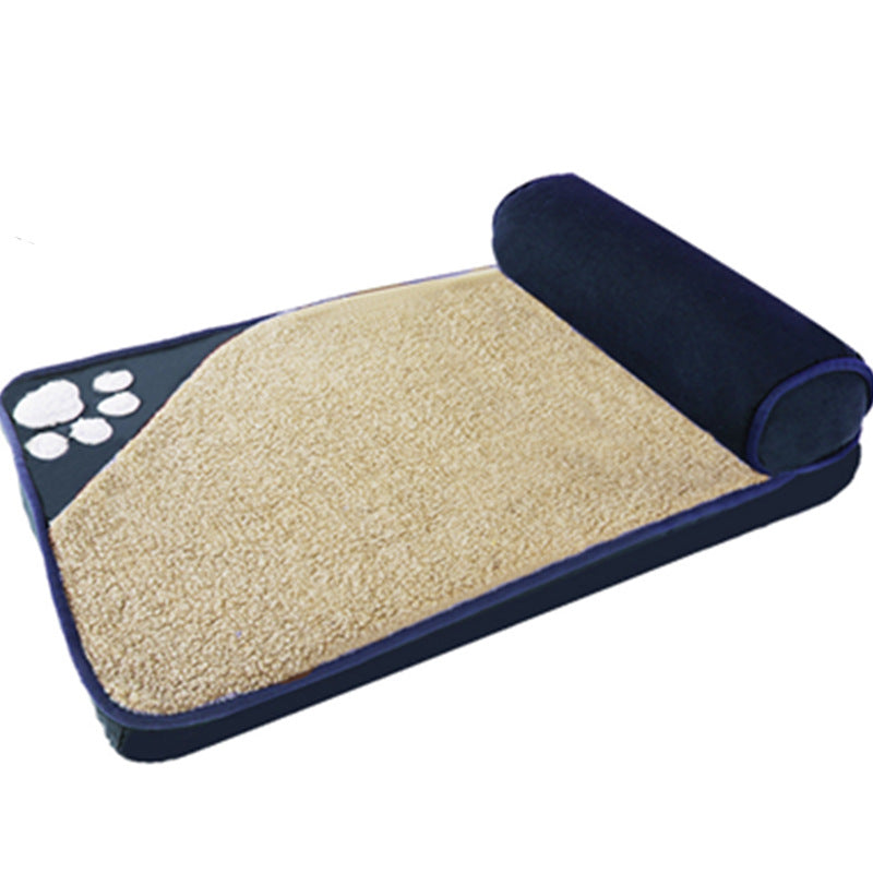 Dog Kennel Pet Bed With Pillow Bed - Minihomy