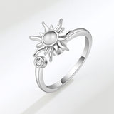 Rotating Sunflower Relief And Anti-Stress Ring