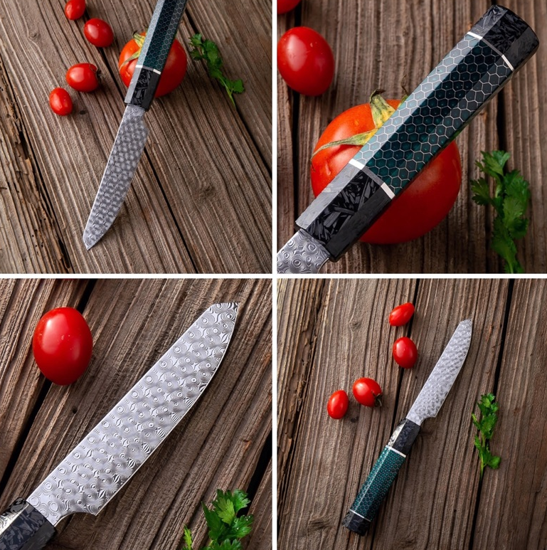 67 Layer Damascus Chef Knife - Yangjiang Kitchen Knife - Minihomy