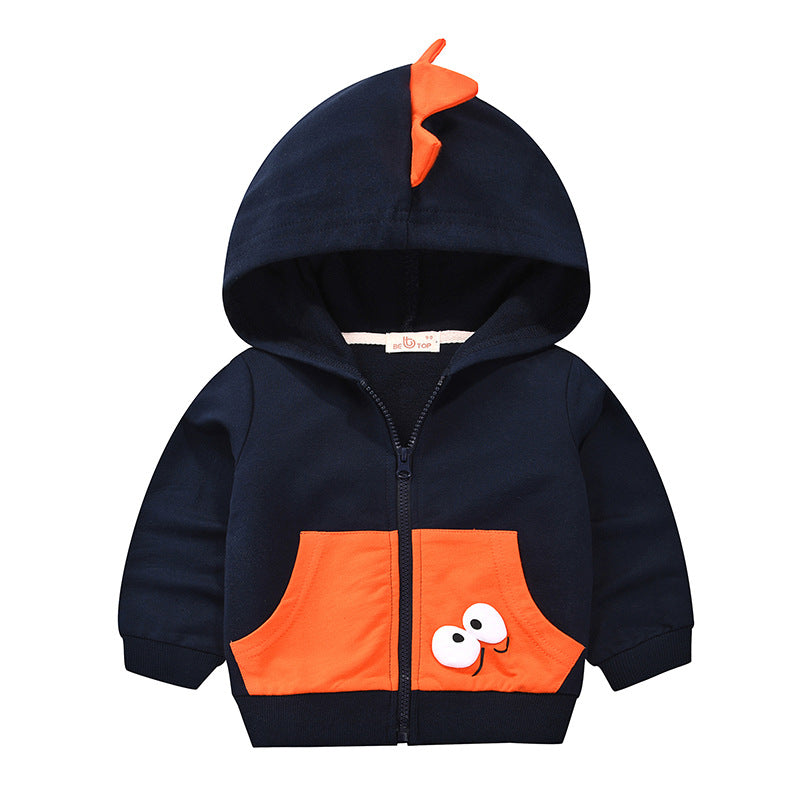 Children's Sweater Boy Jacket Baby Spring And Autumn Clothing - Minihomy