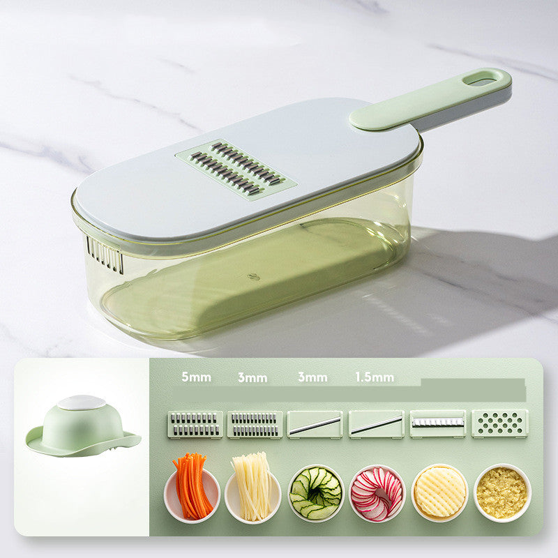 Shredded Vegetable Slicer Food Cutter Artifact Kitchen Multi-function Hand Rub