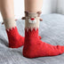 Cute Santa Claus Christmas Socks for Holiday Fun - Minihomy