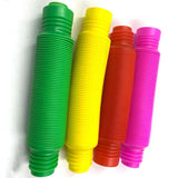 Colorful Plastic Pop Tube Coil Funny Early Development Educational Folding Toy - Minihomy