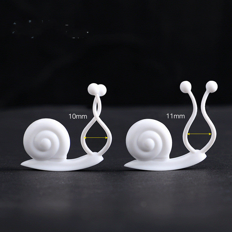 10Pcs Snail  Wall Rattan Clamp Clip Flower Plant Support Climbing - Minihomy