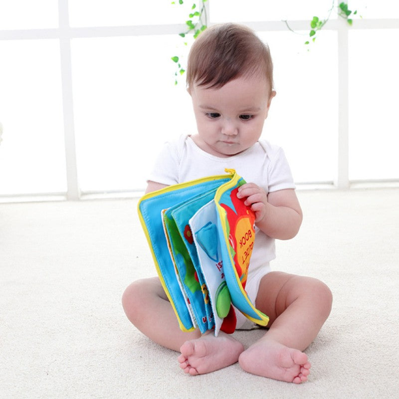 Baby Multi-Functional Soft Cloth Books - Minihomy